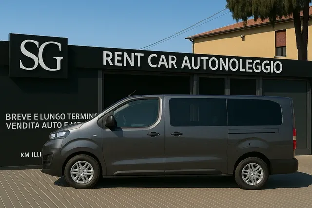 Furgone Citroën Jumpy 2015 - scuro diesel manuale per noleggio trasporti