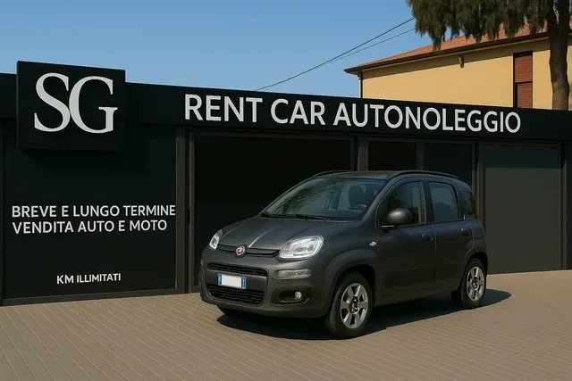 Fiat Panda 2023 - benzina con cambio manuale a noleggio per la città