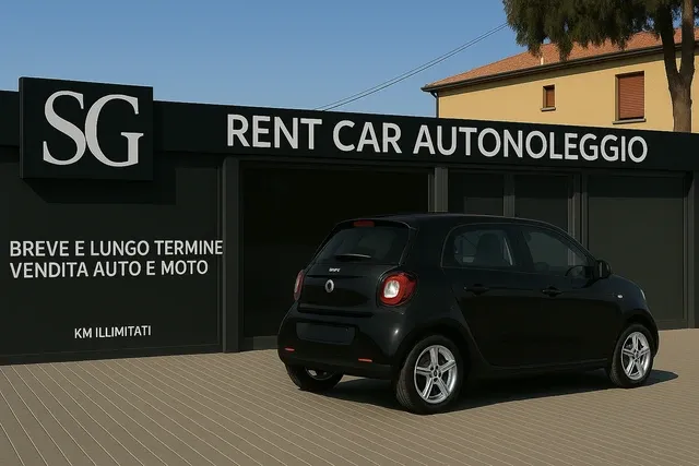 Smart Forfour 2019 - quattro posti manuale a benzina per noleggio a Catania